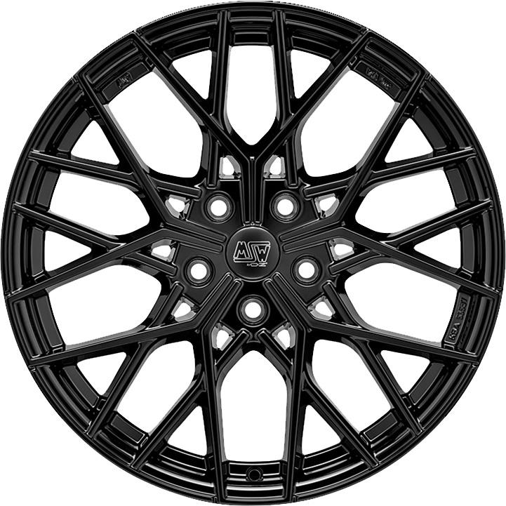 MSW 74 Gloss Black 8,5x20 5x114.3 ET45 CB73,1 60° 690 kg W19363506TC5