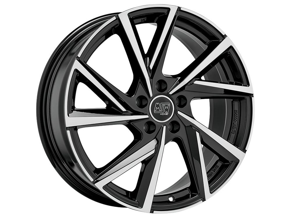 MSW 80-5 Gloss Black Full Polished 6,5x16 5x108 ET45 CB63,4 60° 600 kg W19386004T56