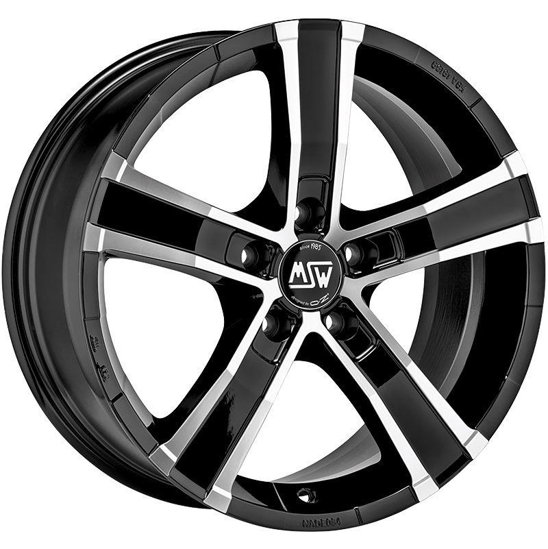 MSW Sahara 5 Gloss Black Full Polished 8x18 5x150 ET35 CB110,1 60° 975 kg W8506000556