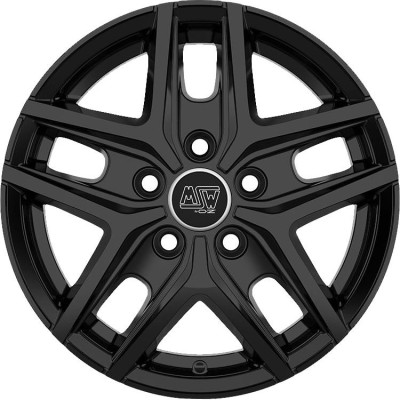 MSW 40 Van Gloss Black 6,5x16 5x118 ET65 CB71,1 60° 1300 kg W19362004TC5