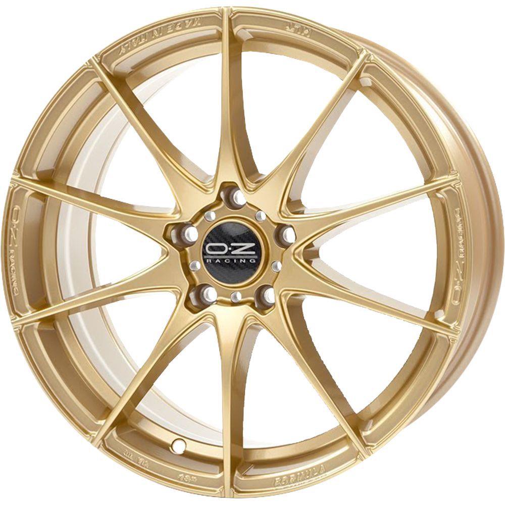 OZ Racing Formula HLT Race Gold 8x18 5x100 ET48 CB68,1 Tuner 60° 630 kg W0189220776