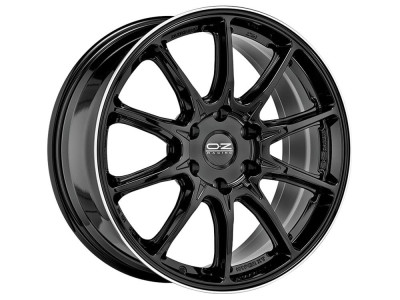 OZ Racing Hyper XT HLT Offroad Gloss Black+Diamond Lip 9x20 6x139.7 ET45 CB93,1 60° 950 kg W01A56053GA