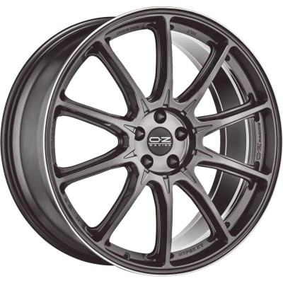OZ Racing Hyper XT HLT Star Graphite Diamond Lip 11x22 5x112 ET50 CB79,0 R12 950 kg W01A55203D6