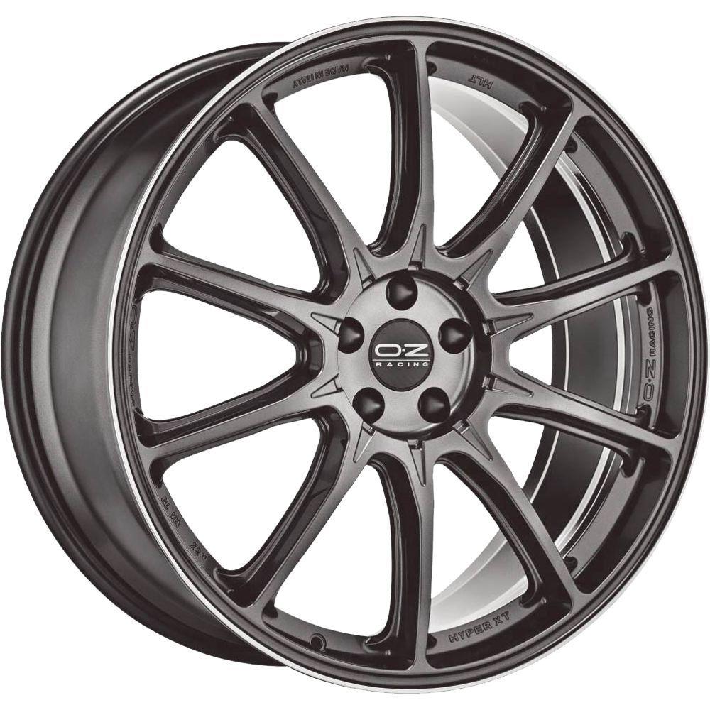 OZ Racing Hyper XT HLT Star Graphite Diamond Lip 9,5x22 5x120 ET40 CB79,0 60° 950 kg W01A52201D6