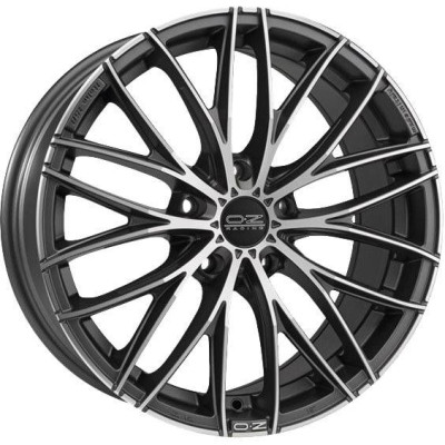 OZ Racing Italia 150 Matt Race Silver Diamond Cut 7x17 5x114.3 ET45 CB75,0 Tuner 60° 650 kg W01897203R4