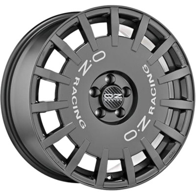 OZ Racing Rally Racing Van Dark Graphite Silver Lettering 8x18 5x112 ET45 CB66.6 R14 860 kg W01A12001T9