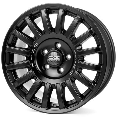 OZ Racing Rally Raid Matt Black Silver Lettering 8x17 5x130 ET35 CB84,1 R14 1200 kg W01C00053AR9