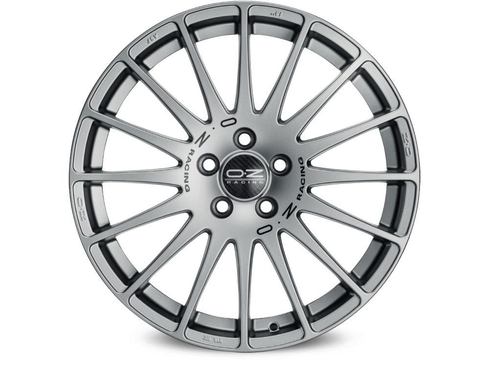OZ Racing Superturismo GT Grigio Corsa Black Lettering 8x19 5x112 ET48 CB75,0 R12 650 kg W01690206P5