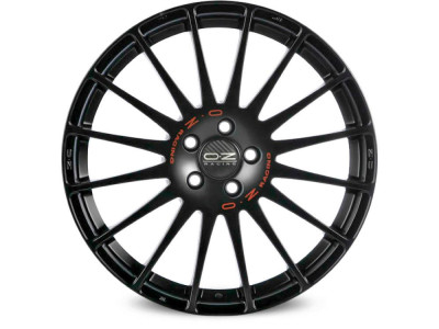 OZ Racing Superturismo GT Matt Black Red Lettering 6,5x15 4x108 ET18 CB65,1 60° 605 kg W0190505279