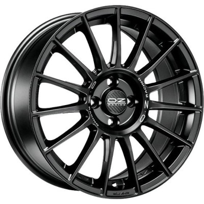 OZ Racing Superturismo LM Matt Black Silver Lettering 8,5x19 5x108 ET45 CB75,0 60° 650 kg W01852200R9