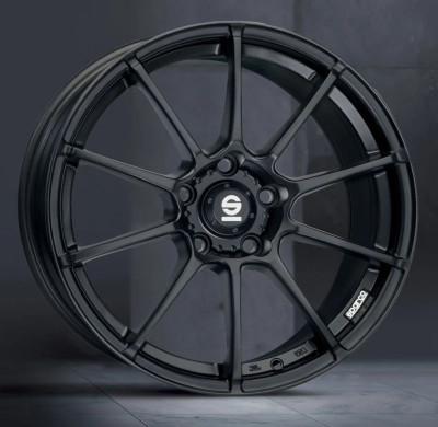 Sparco Assetto Gara Matt Black 8x19 5x108 ET45 CB73,1 60° 610 kg W2907750139