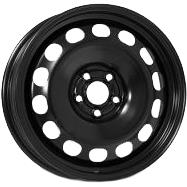 KFZ 6664 Black 6x16 5x100 ET35 CB57,1 R14 6664