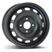 KFZ 7255 Black 6x15 4x108 ET48 CB63,4 60° 7255