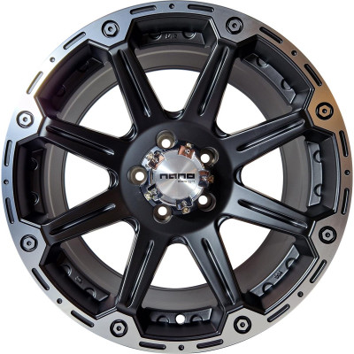 Nano BK717 Matt Black polished 8,5x18 5x120 ET20 CB65.1 60° 765 kg BK717BP-520-885-20