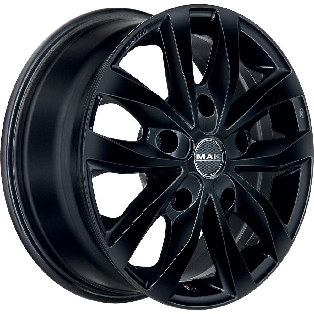 MAK Load 5 Gloss Black 6,5x16 5x120 ET50 CB65,1 R14 1050 kg F65605DGB50IGX
