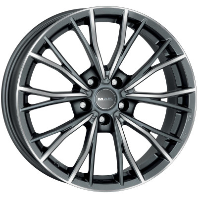 MAK Mark-D Gun Met-Mirror Face 9,5x19 5x112 ET39 CB66,6 60° 815 kg F9590MPQM39WS2X