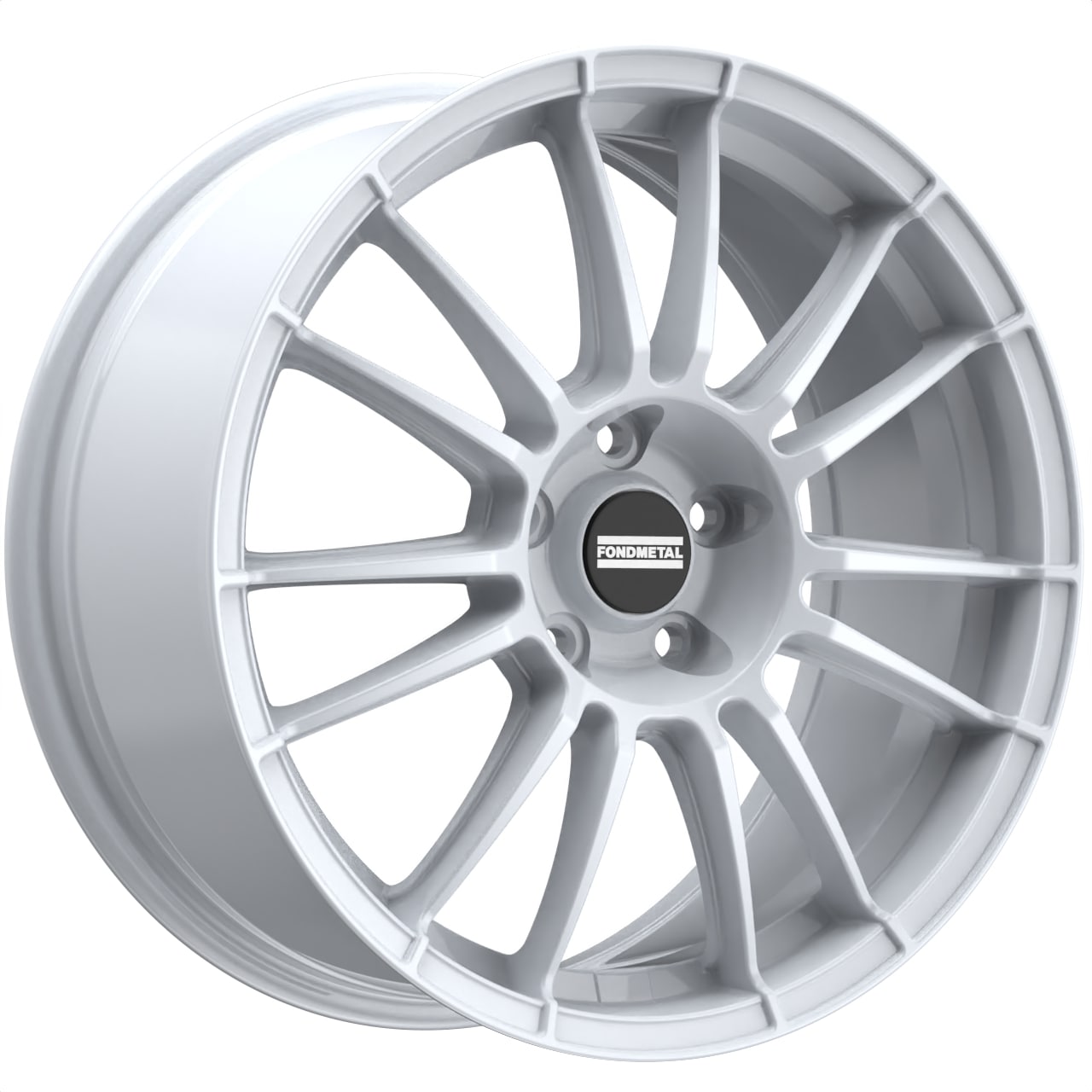 Fondmetal 9RR Glossy White 7x17 4x100 ET40 CB75,0 60° 580 kg RF05913