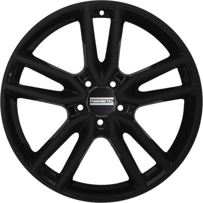Fondmetal Koros Glossy Black 7,5x17 5x112 ET36 CB66,6 R14 900 kg RF09269