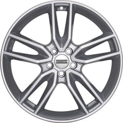 Fondmetal Koros Glossy Silver 7,5x17 5x120 ET55 CB65,1 R14 900 kg RF18597