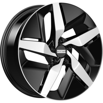 Fondmetal e-Joule Glossy Black Machined 8,5x21 5x112 ET40 CB57,1 R13 1050 kg RF18744