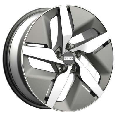 Fondmetal e-Joule Glossy Titanium Machined 8,5x19 5x114.3 ET40 CB64,1 60° 900 kg RF18852