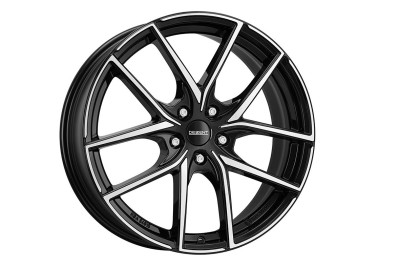 Dezent TO dark Black/polished 8x19 5x112 ET54 CB66,6 60° 755 kg TTO9K8BP54E