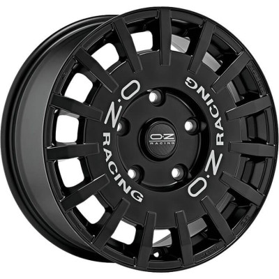 OZ Racing Rally Racing Van Matt Black Silver Lettering 8x18 5x120 ET56 CB65,1 R14 860 kg W01A12003R9