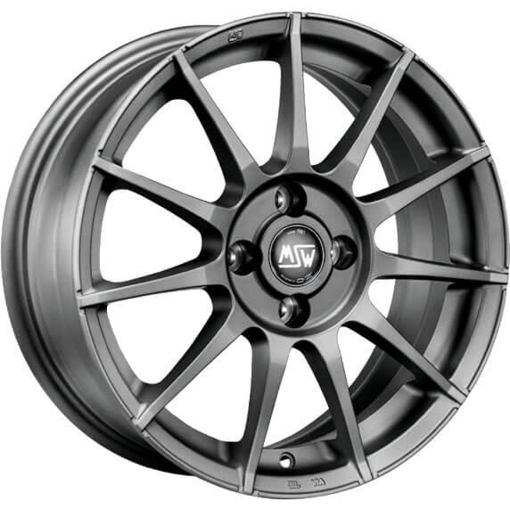 MSW 85 Matt Graphite 7x17 4x108 ET42 CB63,4 60° 625 kg W19375003TO1