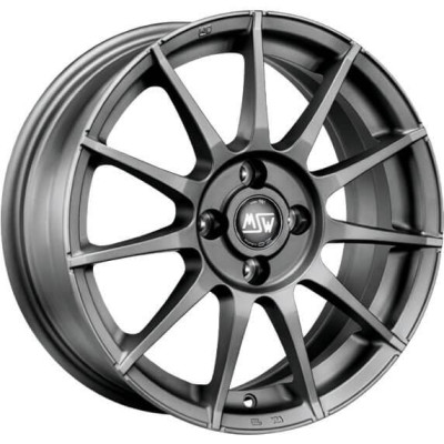 MSW 85 Matt Graphite 6,5x16 4x108 ET32 CB65,1 60° 615 kg W19376004TO1