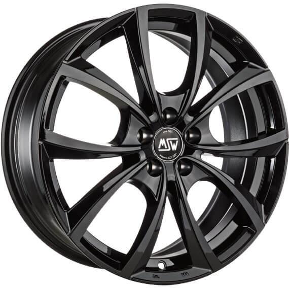 MSW 27T Gloss Black 8,5x19 5x114.3 ET35 CB64,1 60° 690 kg W19399001TC5