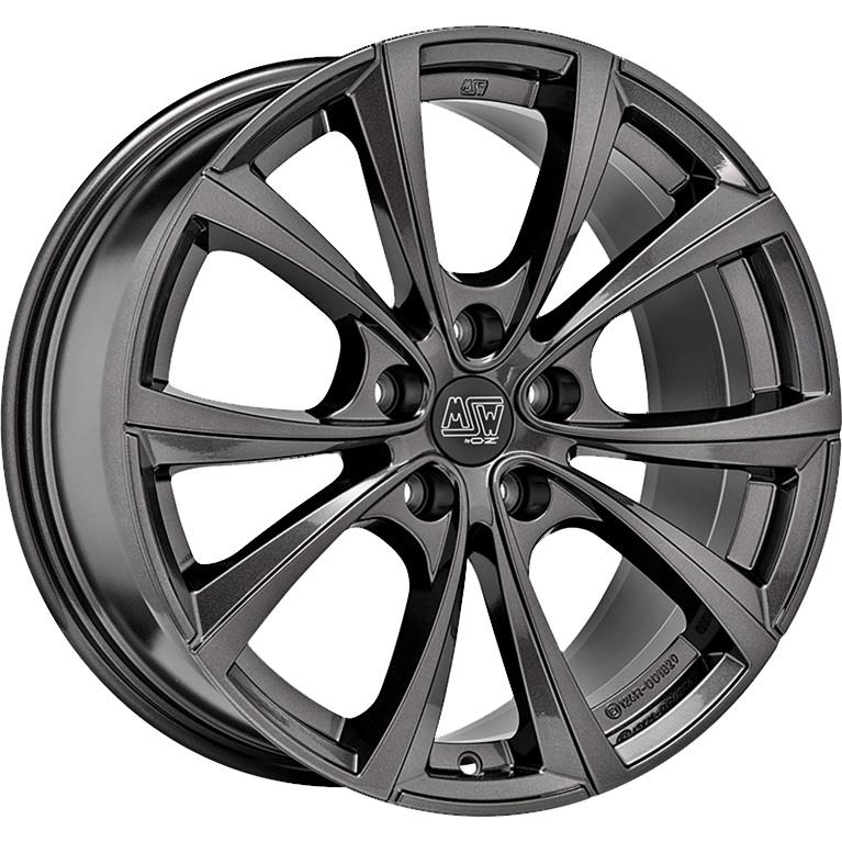 MSW 27T Gloss Dark Grey 9,5x20 5x114.3 ET45 CB64.1 60° 850 kg W19400001TRC