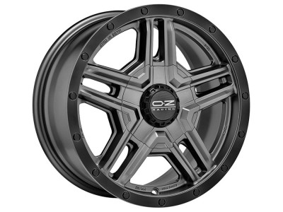 OZ Racing Rally Adventure Matt Graphite / Black Lip 8x17 6x130 ET45 CB84,1 R14 1215 kg W01C531017G