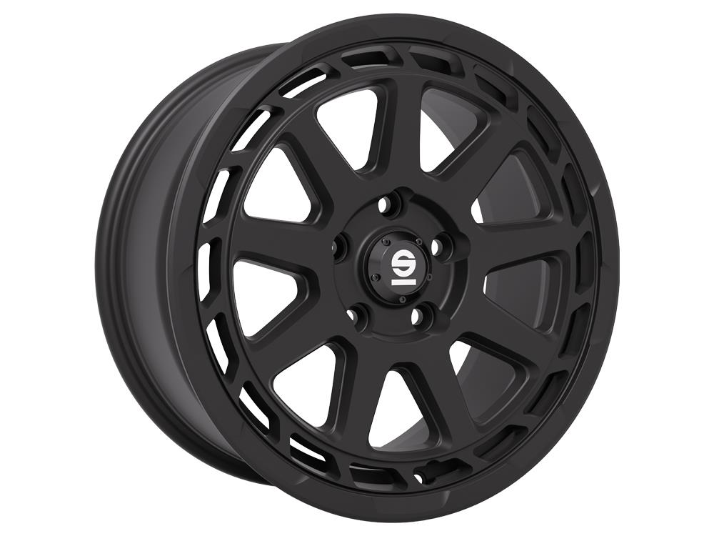 Sparco Gravel Matt Black 8x17 5x114.3 ET40 CB73,1 60° 800 kg W2910150553