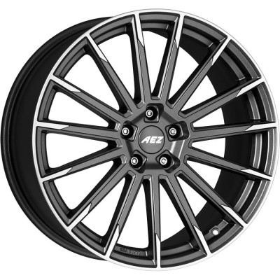 AEZ Atlanta Graphite matt/polished 9x20 5x112 ET28 CB70,1 60° 835 kg AAT0M8GP28