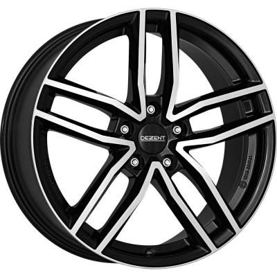 Dezent TR dark Black/polished 9x18 5x112 ET58 CB66,6 R14 825 kg TTRA8BP58MBE