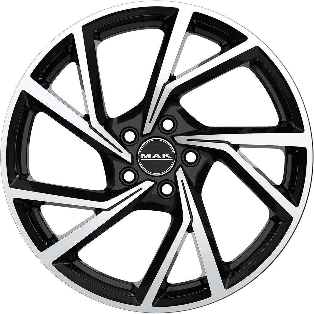 MAK Kassel Black Mirror 7x17 5x114.3 ET45 CB64,1 R12 800 kg F7070KABM45FR3X
