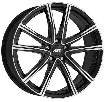 AEZ Montreal dark Black/polished 8x20 5x114.3 ET50 CB71,6 60° 815 kg AMO0K0BP50