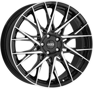Dotz Fuji dark Black/polished 9x20 5x112 ET42 CB57,1 R13 780 kg OFU0M8BP42E