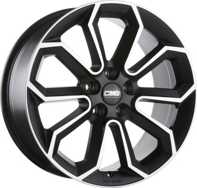 CMS C20 Diamond Black Matt 8x18 5x112 ET35 CB66,6 R13 715 kg C20 808 35 91S DMB