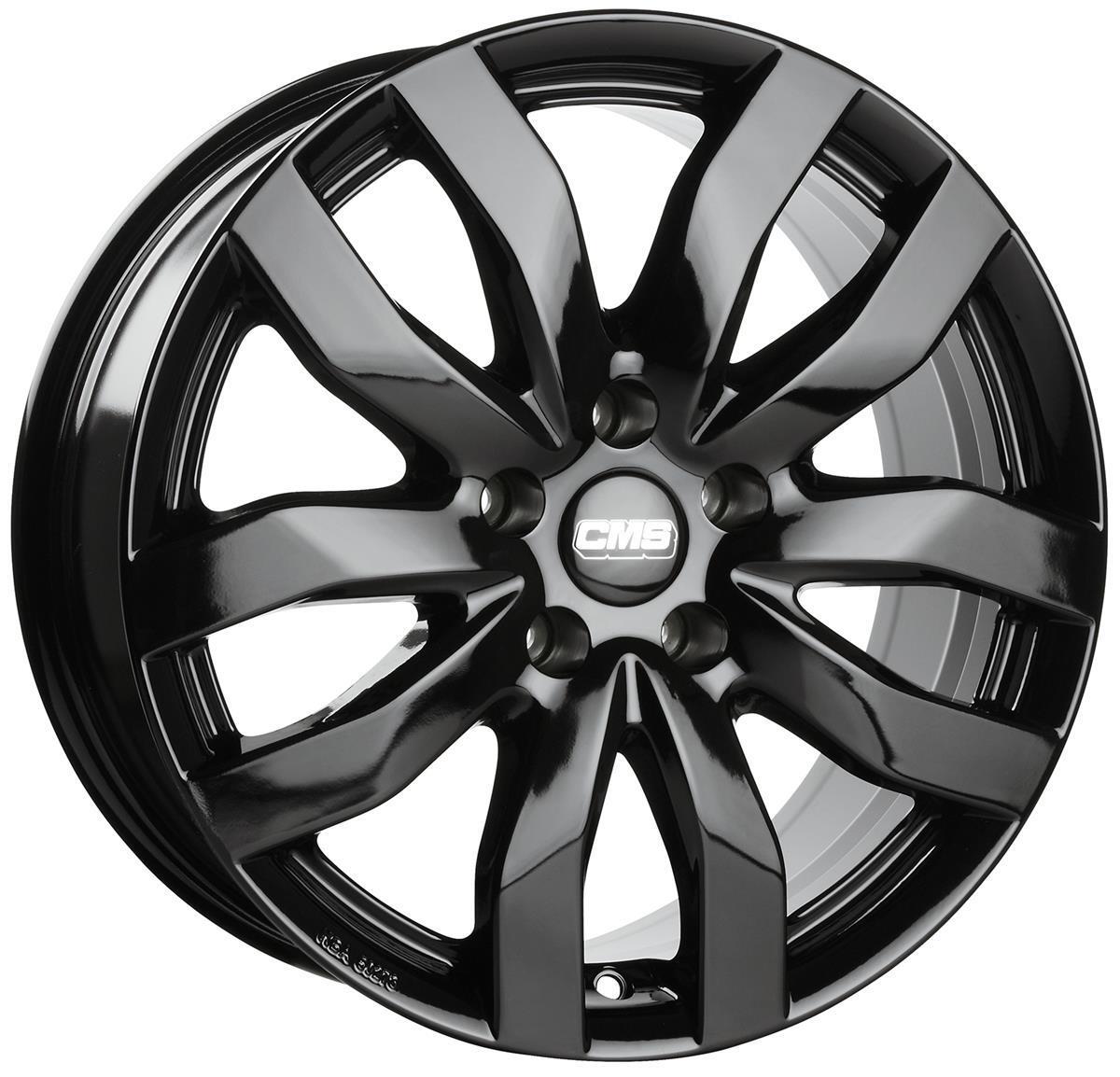 CMS C22 Complete Black Gloss 6,5x16 5x120 ET52 CB65,1 R14 860 kg C22 676 52 71S CBG