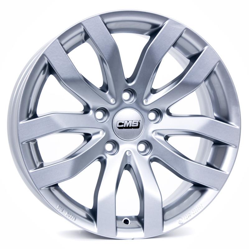 CMS C22 Racing Silver 7,5x17 5x114.3 ET35 CB60,1 Flat 660 kg C22 757 35 63S SR