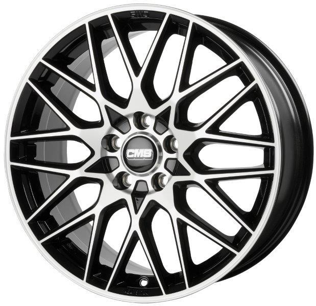 CMS C25 Diamond Black Gloss 7x17 5x114.3 ET40 CB67,1 60° 690 kg C25 707 40 10 DB