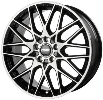 CMS C25 Diamond Black Gloss 7x17 5x108 ET50 CB63,4 60° 690 kg C25 707 50 56 DB
