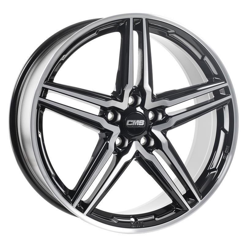 CMS C29 Diamond Black Gloss 7,5x17 5x112 ET30 CB66,6 60° 740 kg C29 757 30 98S DB