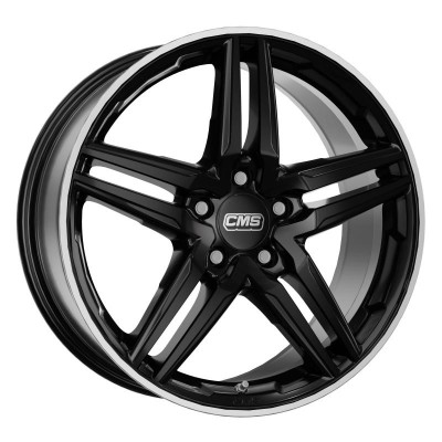 CMS C29 Diamond Rim Black Gloss 7,5x17 5x112 ET40 CB66,6 R14 740 kg C29 757 40 82S DRB