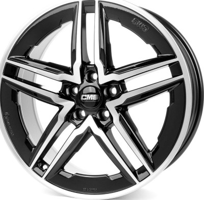 CMS C29-AERO Diamond Black Gloss 7,5x18 5x112 ET50 CB57,1 R13 650 kg C29 758 50 60S DB