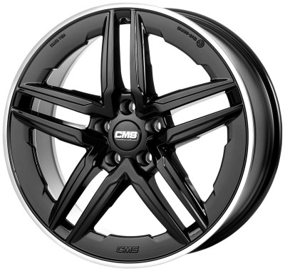 CMS C29-AERO Diamond Rim Black Gloss 8,5x18 5x112 ET52 CB66,6 R14 890 kg C29 858 52 62S DRB