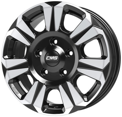 CMS C31 Diamond Black Gloss 6,5x17 6x139.7 ET48 CB92,3 60° 1150 kg C31 657 48 88 DB