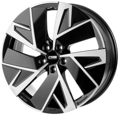 CMS C32-AERO Diamond Black Gloss 7,5x19 5x108 ET48 CB63,4 60° 800 kg C32 759 47 56 DB
