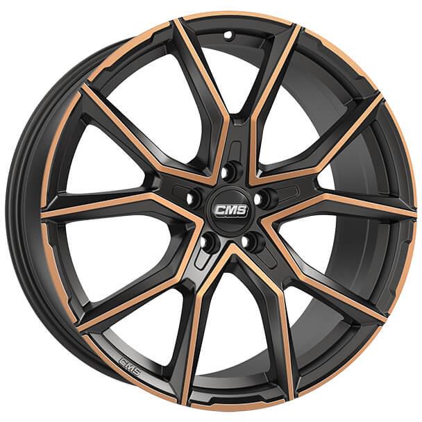 CMS C33 Diamond Black Copper 8x19 5x112 ET38 CB66,6 R13 690 kg C33 809 38 91S DBC